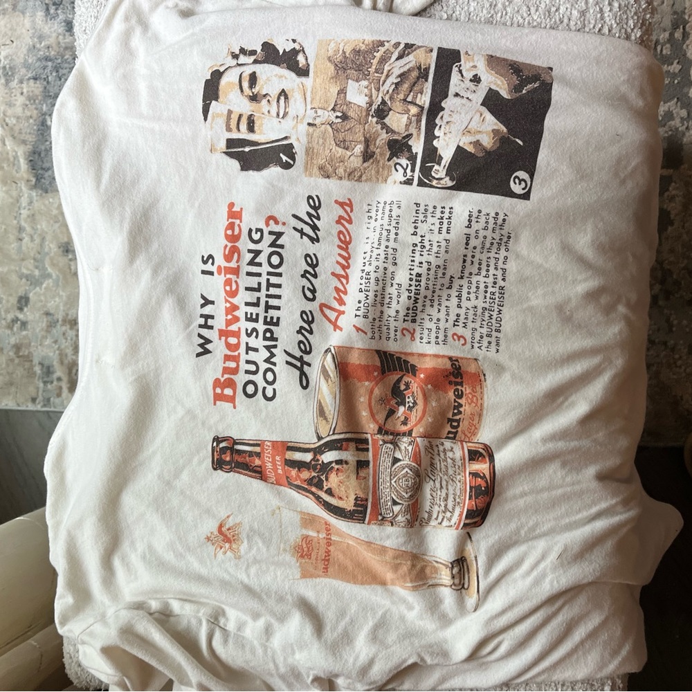 Men’s Budweiser tee